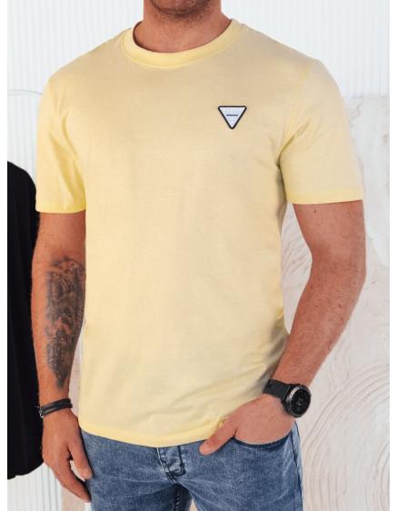 Pánské tričko BASE žluté