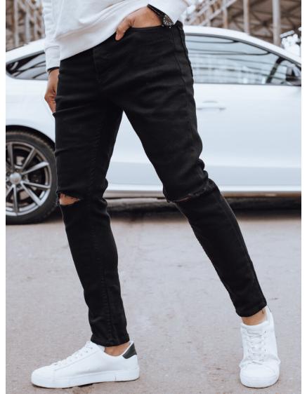 Pánské džínové kalhoty MILOS černé