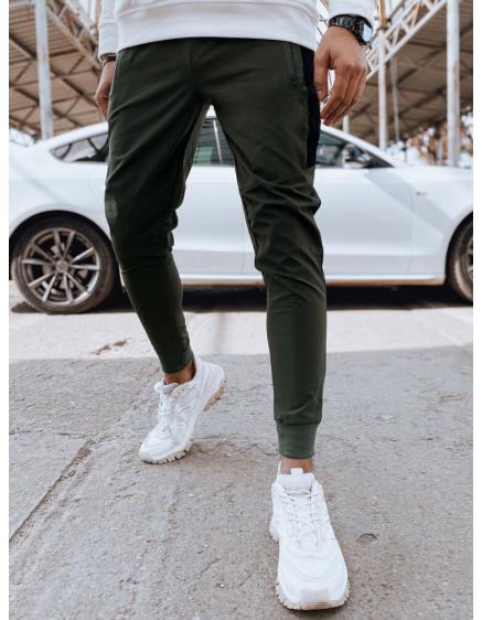 Pánské teplákové kalhoty KRIA zelené