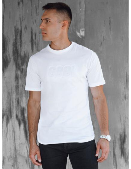 Pánské tričko s potiskem KRAS bílé
