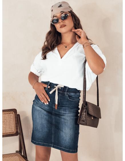 Levně Džínová sukně DenimFIT modrá
