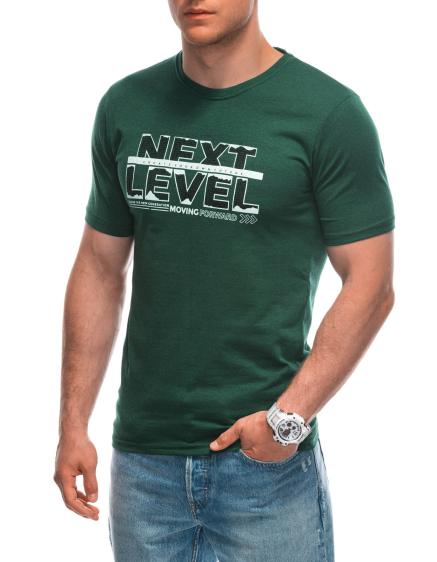 Pánské tričko s potiskem S1960 zelené