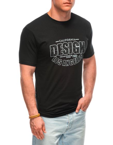Pánské tričko s potiskem S1961 černé
