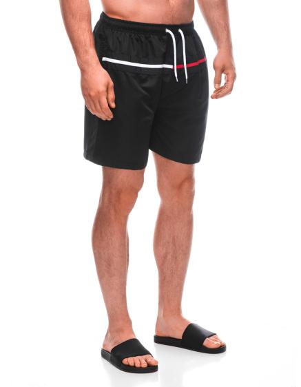 Pánské plavecké šortky W500 černé