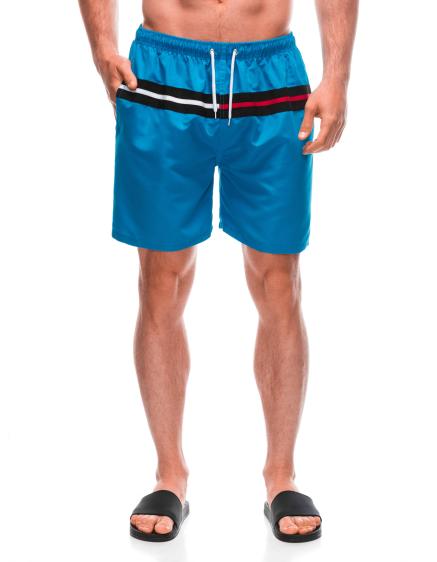 Pánské plavecké šortky W500 modré