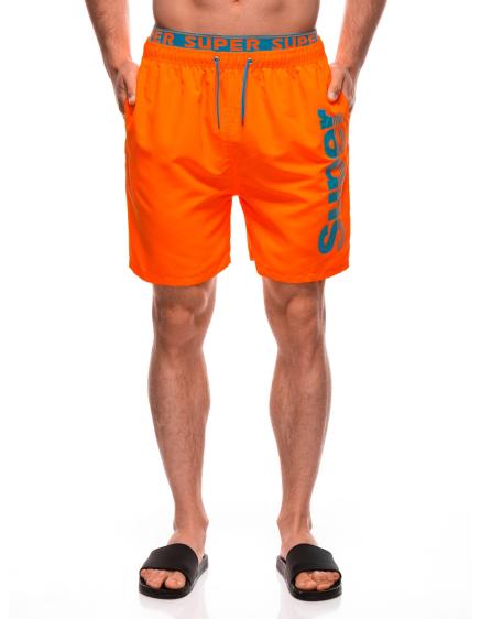 Pánské plavecké šortky W511 oranžové