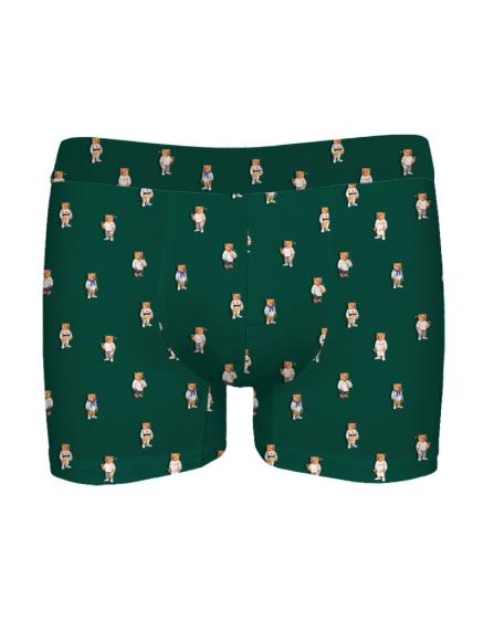 Levně Pánské boxerky JOHN FRANK JFBDMOD506 Mini teddy