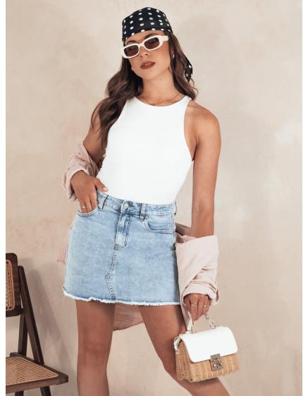 Levně Dámská sukně URBAN QUEEN modrá