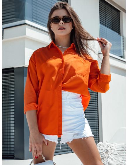 Levně Dámské tričko TRENDSET oranžové