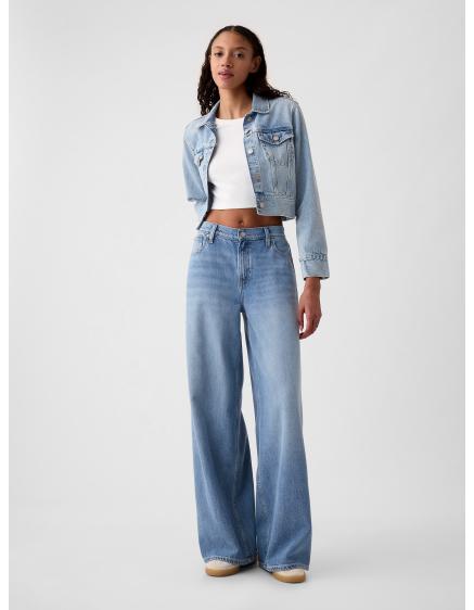 Levně Džíny Mid Rise UltraSoft Baggy