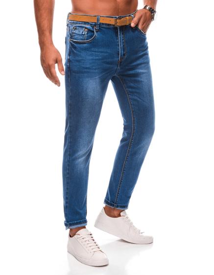 Levně Pánské džíny P1489 modré