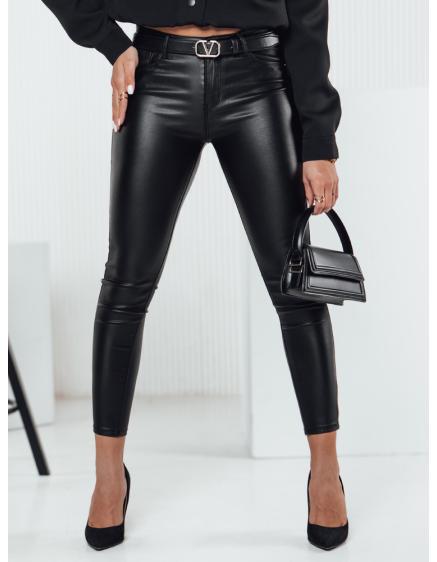 Levně Dámské džínové kalhoty WAXSTEP voskované černé