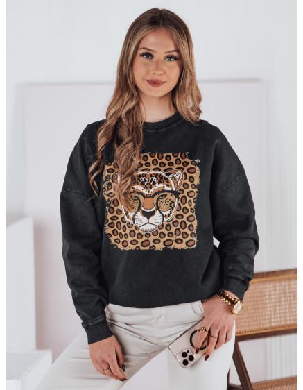 Levně Dámská mikina CHEETAHART, jedna velikost, grafitová