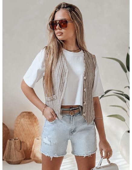 Levně Dámské džínové kraťasy SUMMER JEAN modré