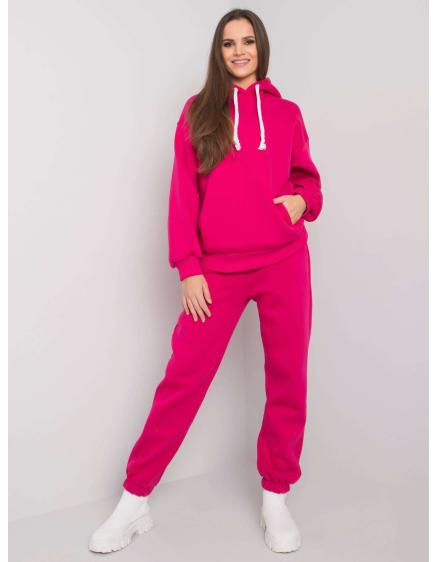 Levně Fuchsiový dvoudílný bavlněný komplet Alicia