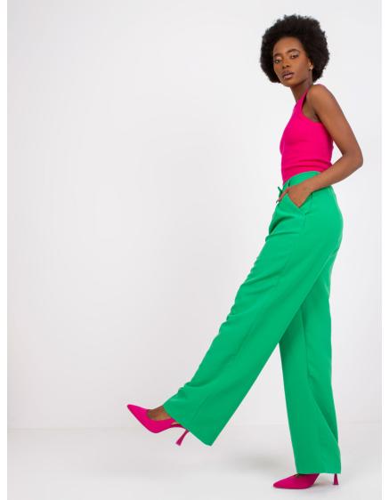 Levně Fuchsiový basic pruhovaný top Eston RUE PARIS