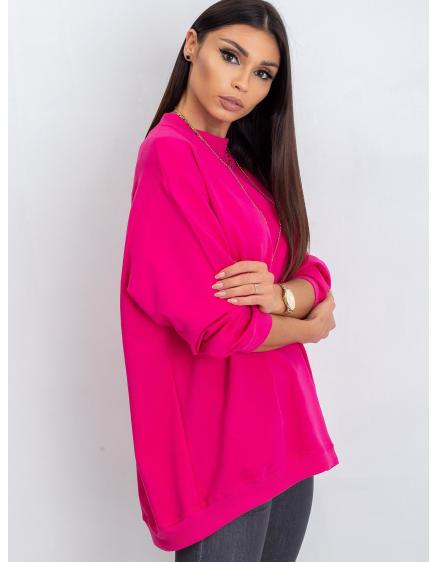 Levně Fuchsiová mikina Twist