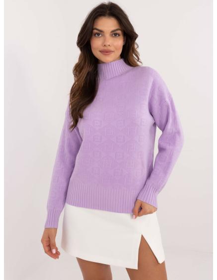 Levně Fuchsiová pletená oversize sukně