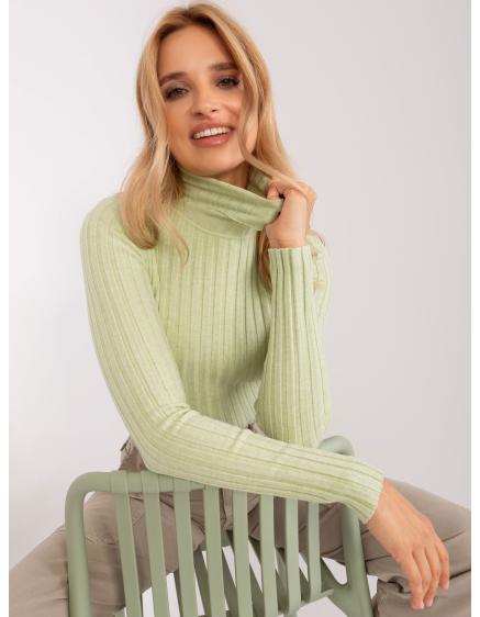 Levně Lilový oversize svetr s příměsí alpaky
