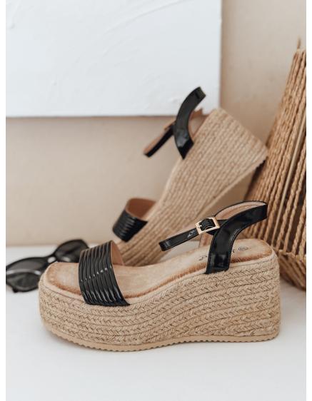 Levně Dámské sandály TRENDJOY černé