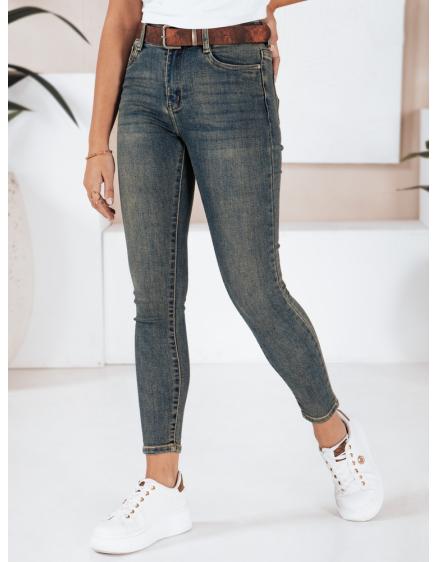Levně Dámské džíny skinny modré