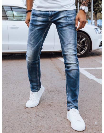 Pánské kalhoty STYLE jeansy modré