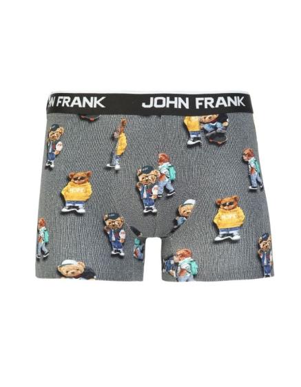 Pánské boxerky John Frank JFBD325-COOL TEDDY