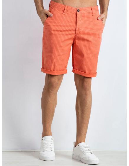 Pánské oranžové šortky Hamilton