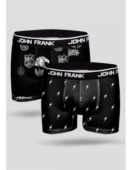 Pánské boxerky John Frank JF2BMC08 2PACK