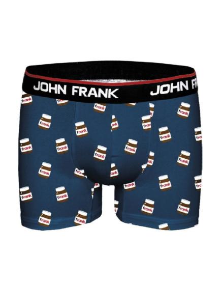 Pánské boxerky John Frank JFBD315-CHOCO