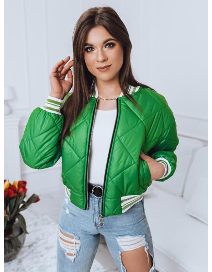Dámská bunda BOMBER zelená