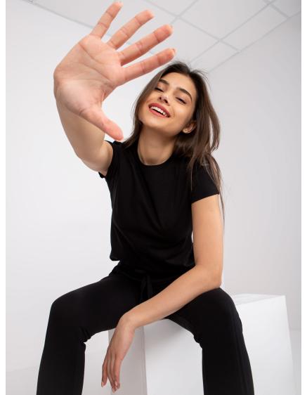 Levně Dámské tričko PEACHY černé