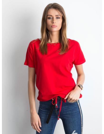 Dámské tričko CURIOSITY červené