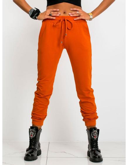 Dámské kalhoty FASTER tmavě oranžové