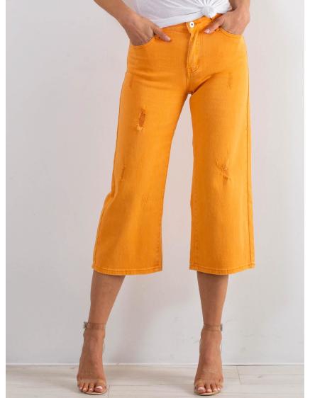Dámské džíny REASON oranžové