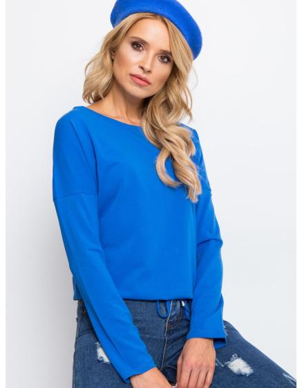 Levně Dámská halenka CARLA modrá