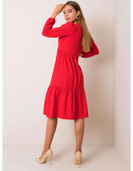 Dámské šaty Yonne RUE PARIS červené