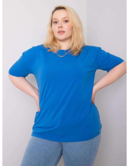 Dámské tričko plus size GAIA tmavě modré
