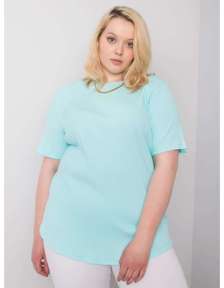 Dámská halenka plus size STELLA mátová