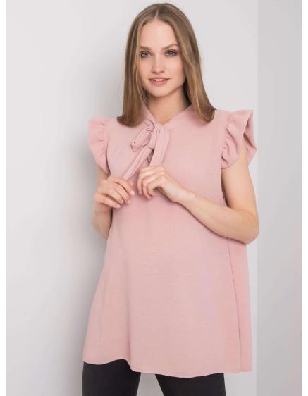Dámská halenka s vázáním IMELDA růžová