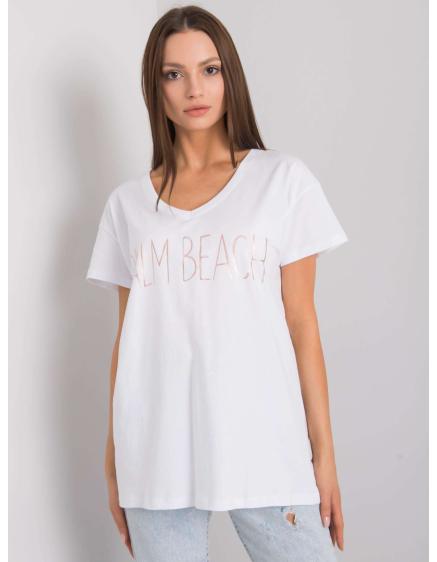 Dámské tričko s nápisem DENMA bílé