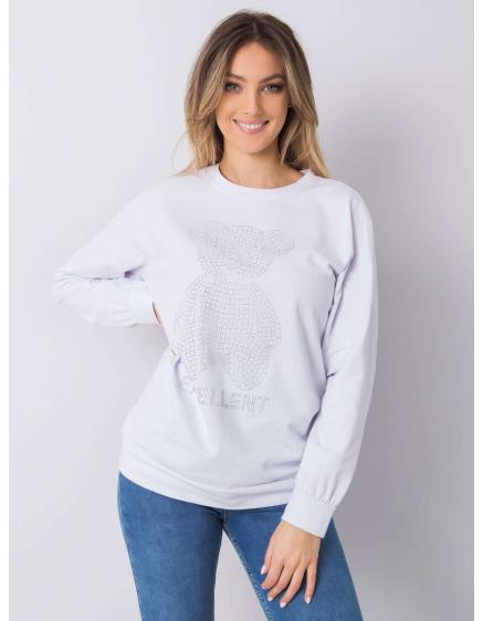 Dámská halenka s aplikací DARLA bílá Dámská halenka s aplikací DARLA bílá