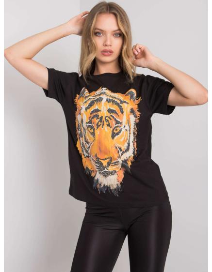 Dámské tričko TIGER černé