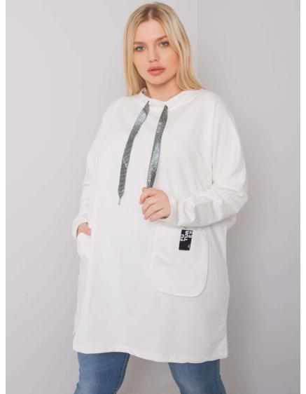 Levně Dámská tunika bavlněná plus size REDMOND ecru