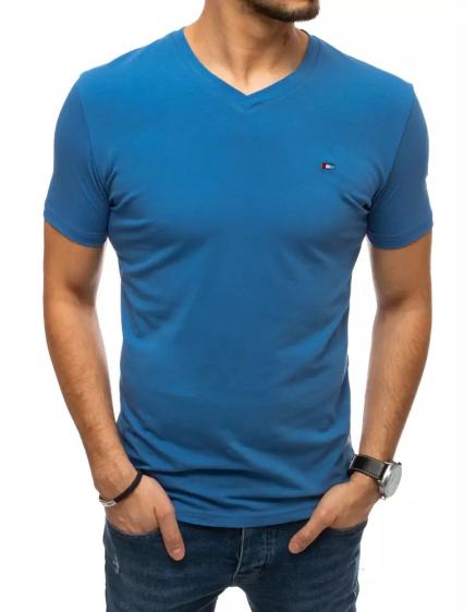 Pánské tričko jednobarevné RAY modré