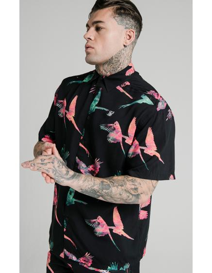 SIKSILK SHIRT RESORT COLLAR HIGH SIKSILK SHIRT RESORT COLLAR HIGH