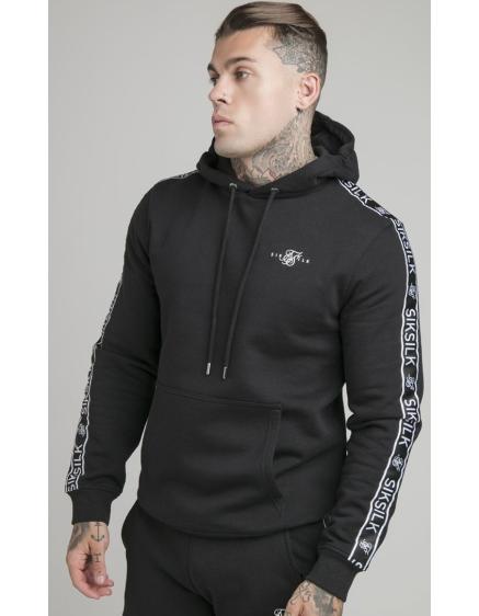 SIKSILK Joggers Fitted Hoodie Overhead Fleece SikSilk