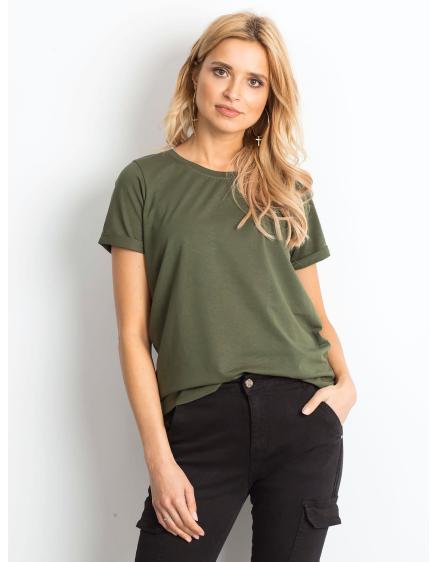 Levně Dámské tričko TRANS khaki