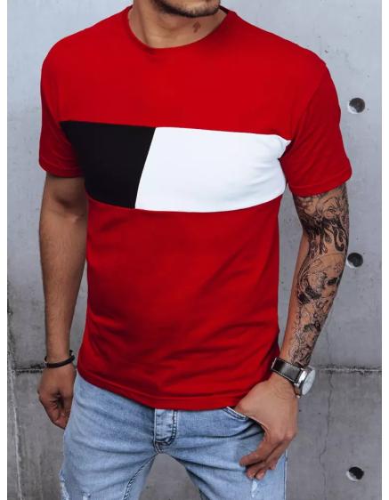 Pánské tričko BASIC červená