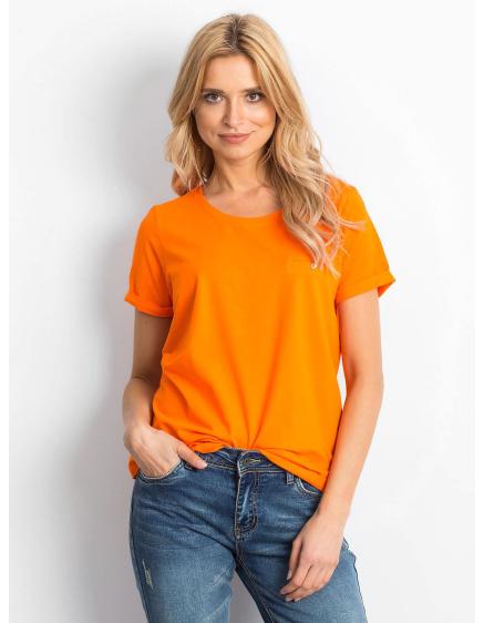 Levně Dámské triko TRANSFORMATIVE Fluo oranžové